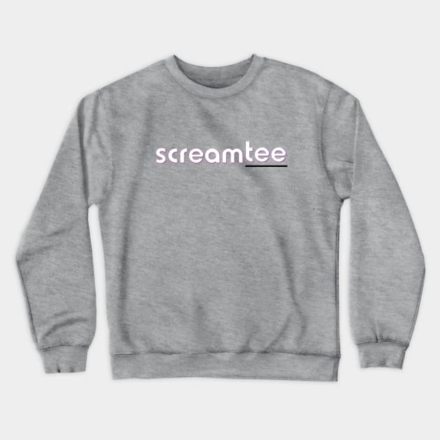 Screamtee! Crewneck Sweatshirt by amigaboy